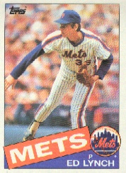 1985 Topps Baseball Cards      467     Ed Lynch